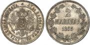 2 markkaa 1865 year