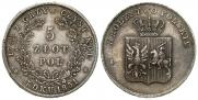 5 złotych 1831 year