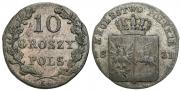 10 groszy 1831 year