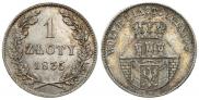 1 złoty 1835 year