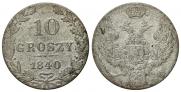 10 groszy 1840 year