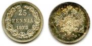 25 pennia 1873 year