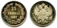 25 pennia 1897 year