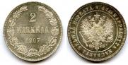 2 markkaa 1907 year