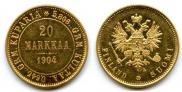 20 markkaa 1904 year