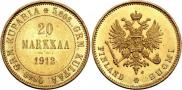 20 markkaa 1912 year