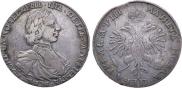 1 rouble 1718 year