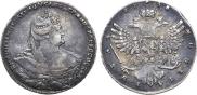 1 rouble 1737 year