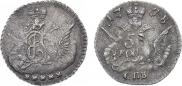 5 kopecks 1758 year