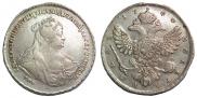 1 rouble 1740 year