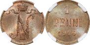 1 penni 1906 year