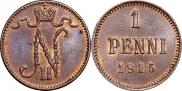 1 penni 1915 year