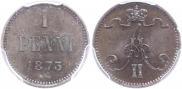 1 penni 1873 year