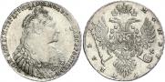 1 rouble 1737 year