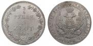 3/4 roubles - 5 złotych 1840 year