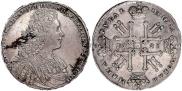 1 rouble 1728 year