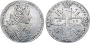 1 rouble 1727 year