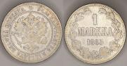 1 markka 1865 year