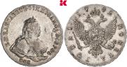 1 rouble 1742 year