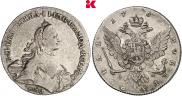 1 rouble 1762 year