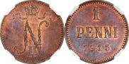 1 penni 1915 year