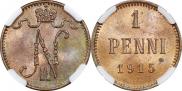 1 penni 1915 year