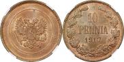 10 pennia 1917 year