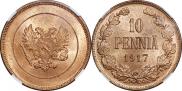 10 pennia 1917 year