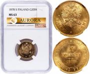 20 markkaa 1878 year