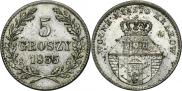 5 groszy 1835 year