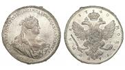 1 rouble 1740 year