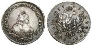 1 rouble 1742 year