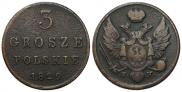 3 grosze 1829 year