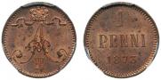 1 penni 1873 year