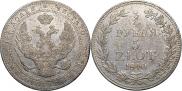 3/4 roubles - 5 złotych 1840 year