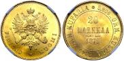 20 markkaa 1879 year