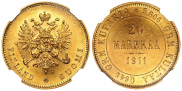 20 markkaa 1911 year