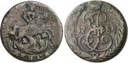 Монета Денга 1789 года, Пробная, Медь