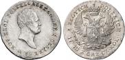Монета 5 злотых 1816 года, , Серебро
