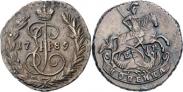 Монета 1 копейка 1765 года, , Медь