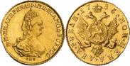 Монета 2 рубля 1785 года, , Золото