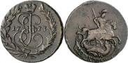 Монета 2 копейки 1777 года, , Медь