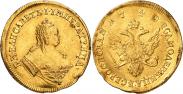 Монета 2 ducats 1749 года, Eagle on the reverse, Gold