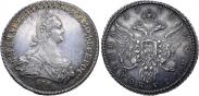 Монета Полтина 1777 года, , Серебро