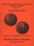 World-Wide Coins of California James F. Elmen