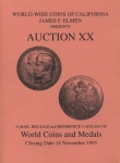 World-Wide Coins of California James F. Elmen