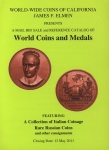 World-Wide Coins of California James F. Elmen