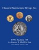 Classical Numismatic Group, каталог лотов, результаты торгов