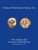 Classical Numismatic Group, каталог лотов, результаты торгов