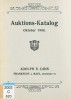 Adolph E. Cahn, каталог лотов, результаты торгов